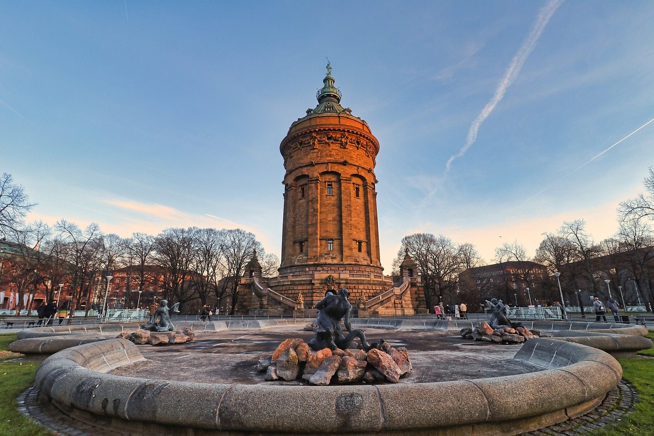 Der Wasserturm – Wahrzeichen von Mannheim